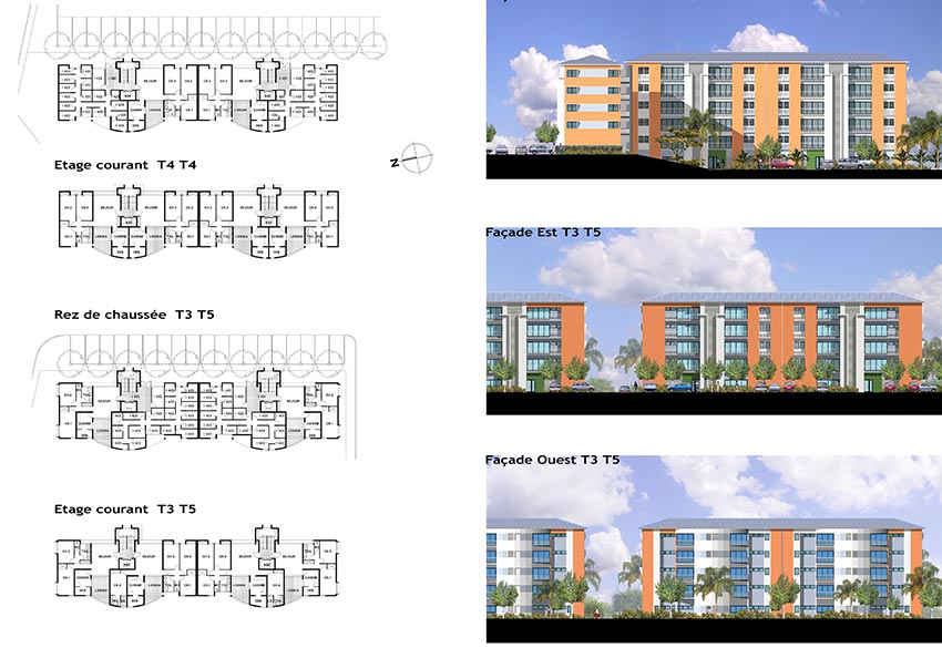 Gendarmerie - Redoute, concours architecture par Daniel Dabilly, architecte