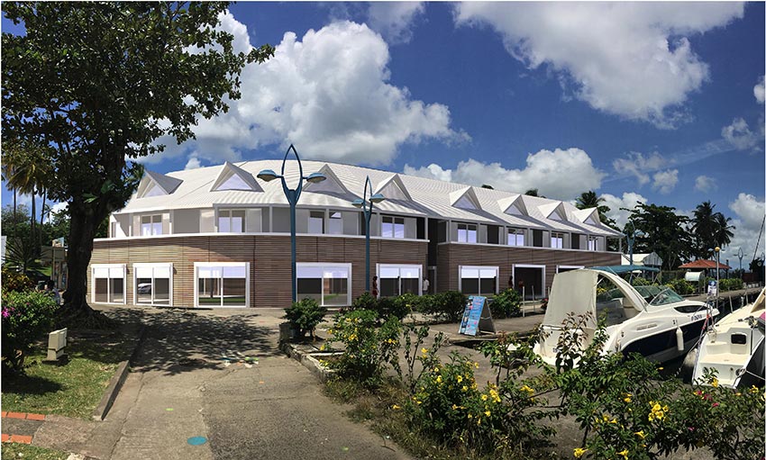 Chambre de Commerce Martinique, équipements par Daniel Dabilly, architecte