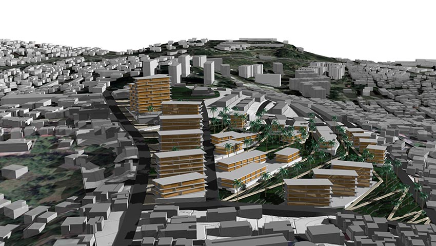 Cité Bon Air, urbanisme par Daniel Dabilly, architecte