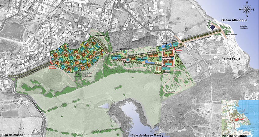 Vauclin ACI, urbanisme par Daniel Dabilly, architecte